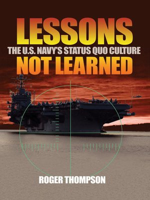 cover image of Lessons Not learned